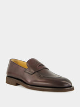 Brunello Cucinelli Brown Calf Leather Loafers