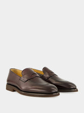 Brunello Cucinelli Brown Calf Leather Loafers