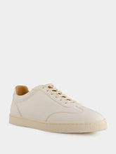 Brunello Cucinelli Deerskin Sneakers with Natural Rubber Sole