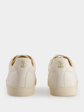 Brunello Cucinelli Deerskin Sneakers with Natural Rubber Sole