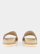 Brunello Cucinelli Brown Suede Slide Sandals