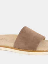 Brunello Cucinelli Brown Suede Slide Sandals