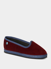 Piedaterre Modigliani Bicolore Flats in Bordeaux Sipario and Blue Velvet