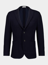 Boglioli Blue Single-breasted Wool Blazer