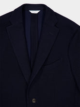 Boglioli Blue Virgin Wool-Cotton Blazer