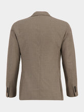 Boglioli Brown Virgin Wool Two-Button Blazer