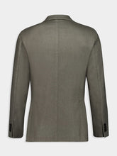 Boglioli Grey Single-Breasted Cashmere Blazer