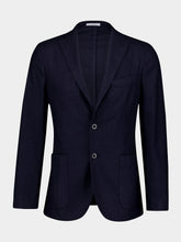 Boglioli Single-Breasted Wool-Blend Blazer