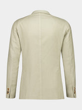 Boglioli Light Beige Virgin Wool Two-Button Blazer
