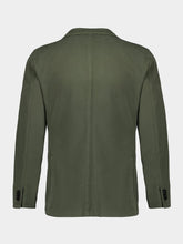 Boglioli Olive Green Classic Fit Cotton Jacket