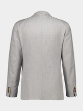 Boglioli Grey Virgin Wool-Silk Suit