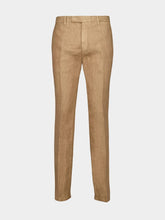 Boglioli Sand Brown Linen Suit