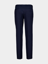Boglioli Navy Blue Virgin Wool 2-Button Suit