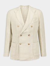 Boglioli Beige Linen Suit