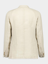 Boglioli Beige Linen Suit