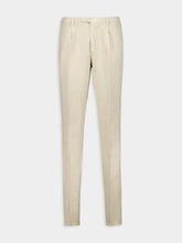 Boglioli Beige Linen Suit