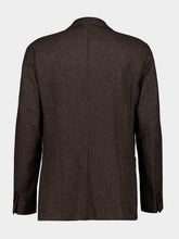 Boglioli Brown Single-Breasted Wool Blazer