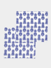 La DoubleJ Set Of 6 Pineapple Large Napkins