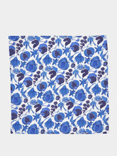 La DoubleJ Wildbird Blu Small Linen Large Napkins Set of 2