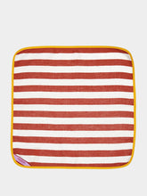 La DoubleJ Set of 2 Riviera Brick Linen Napkins