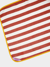 La DoubleJ Set of 2 Riviera Brick Linen Napkins