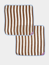 La DoubleJ Set Of 2 Riviera Large Napkins