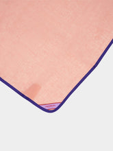 La DoubleJ Set Of 2 Pink Rainbow Large Napkins