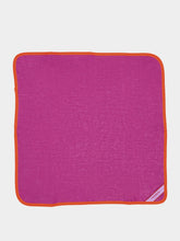 La DoubleJ Set Of 2 Pink Rainbow Large Napkins