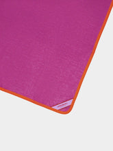 La DoubleJ Set Of 2 Pink Rainbow Large Napkins