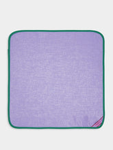 La DoubleJ Set Of 2 Large Blue Napkins