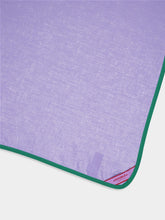 La DoubleJ Set Of 2 Large Blue Napkins