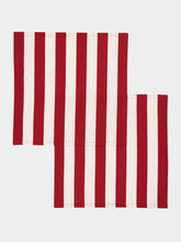 La DoubleJ Contrada Bordeaux in Panama Large Napkins Set of 2