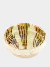 Madam Stoltz Hand-Painted Earthenware Off-White Bowl