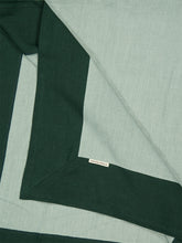 Borgo Delle Tovaglie Bauhaus Linen Large Tablecloth in Sage and Boxwood