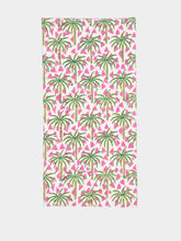 Les Ottomans Cotton Napkin with Palm Print