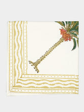 Les Ottomans Tropical Palm Cotton Napkin