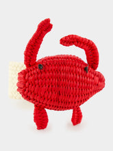 Coro Cora Red Crabby Napkin Ring