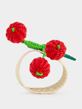 Coro Cora Cherries Napkin Ring