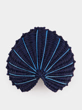Coro Cora Navy Shell Napkin Ring