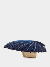 Coro Cora Navy Shell Napkin Ring