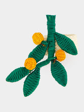 Coro Cora Orange Branch Napkin Ring