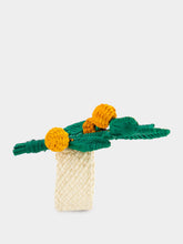 Coro Cora Orange Branch Napkin Ring