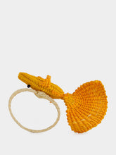 Coro Cora Orange Toquilla Palm Fish Napkin Ring