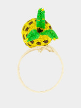 Coro Cora Yellow Pinneaple Napkin Ring