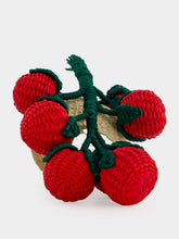Coro Cora Red Toquilla Palm Tomato Branch Napkin Ring