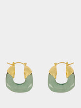 Lizzie Fortunato Mini Organic Hoops in Forest