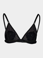 Dolce & Gabbana Tulle and Lace Triangle Bra
