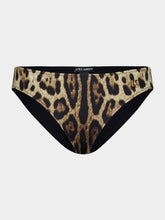 Dolce & Gabbana Leopard-Print Bikini Bottom