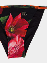 Dolce & Gabbana Floral Print Triangle Bikini