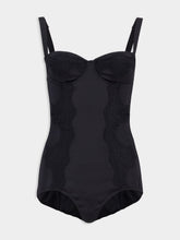 Dolce & Gabbana Silk Balconette-Bra Bodysuit